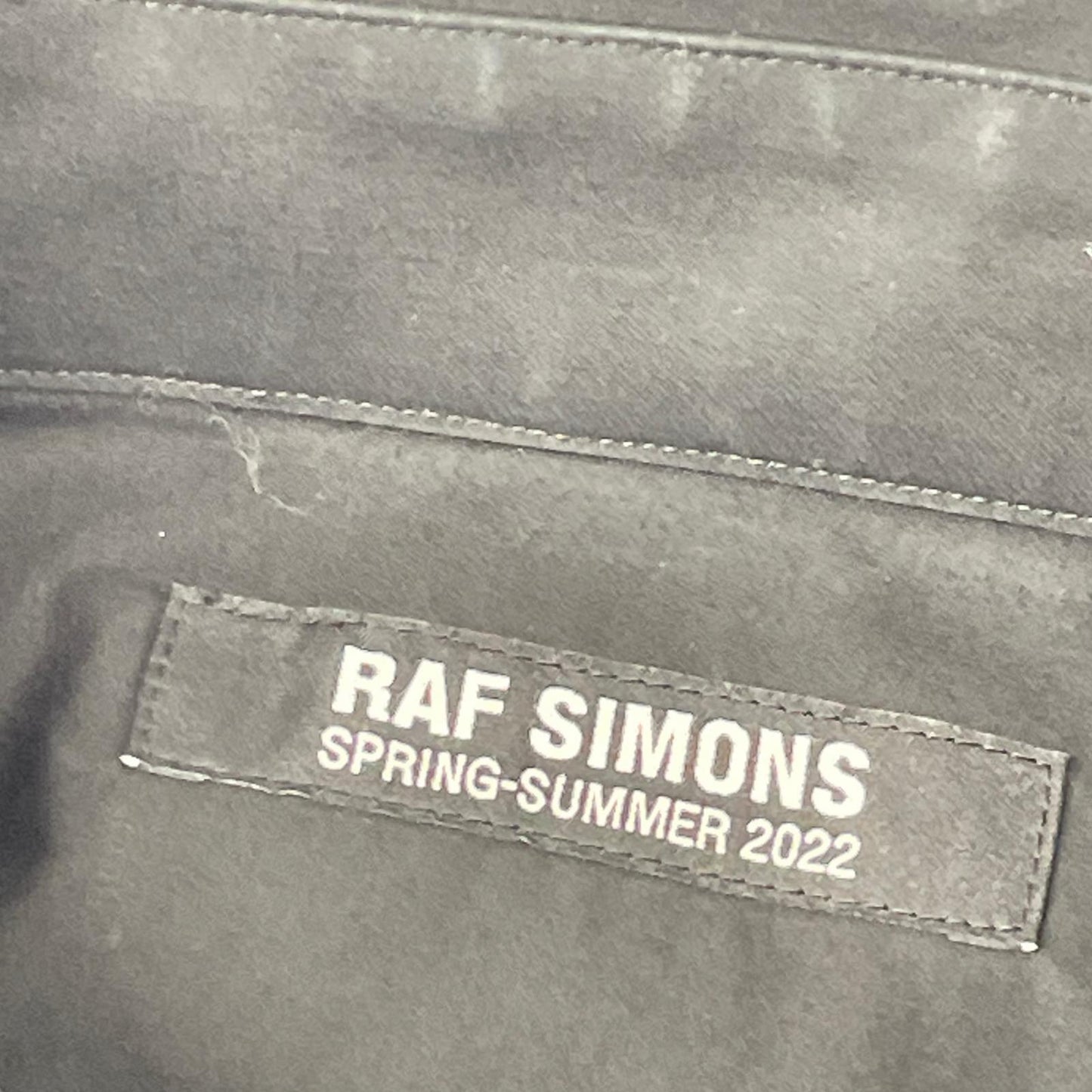 RAF SIMONS ラフシモンズ MOD.221-247A オーバーサイズショートスリーブシャツ トップス