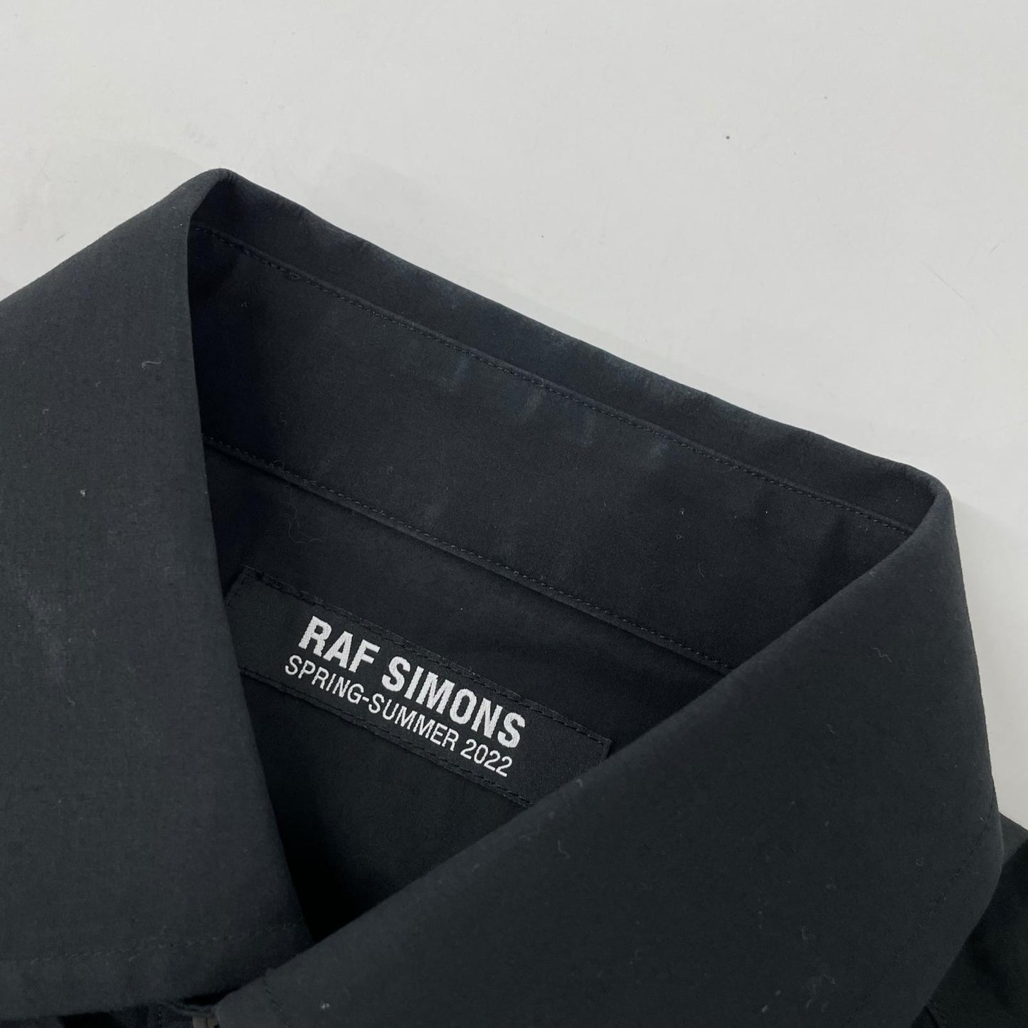 RAF SIMONS ラフシモンズ MOD.221-247A オーバーサイズショートスリーブシャツ トップス