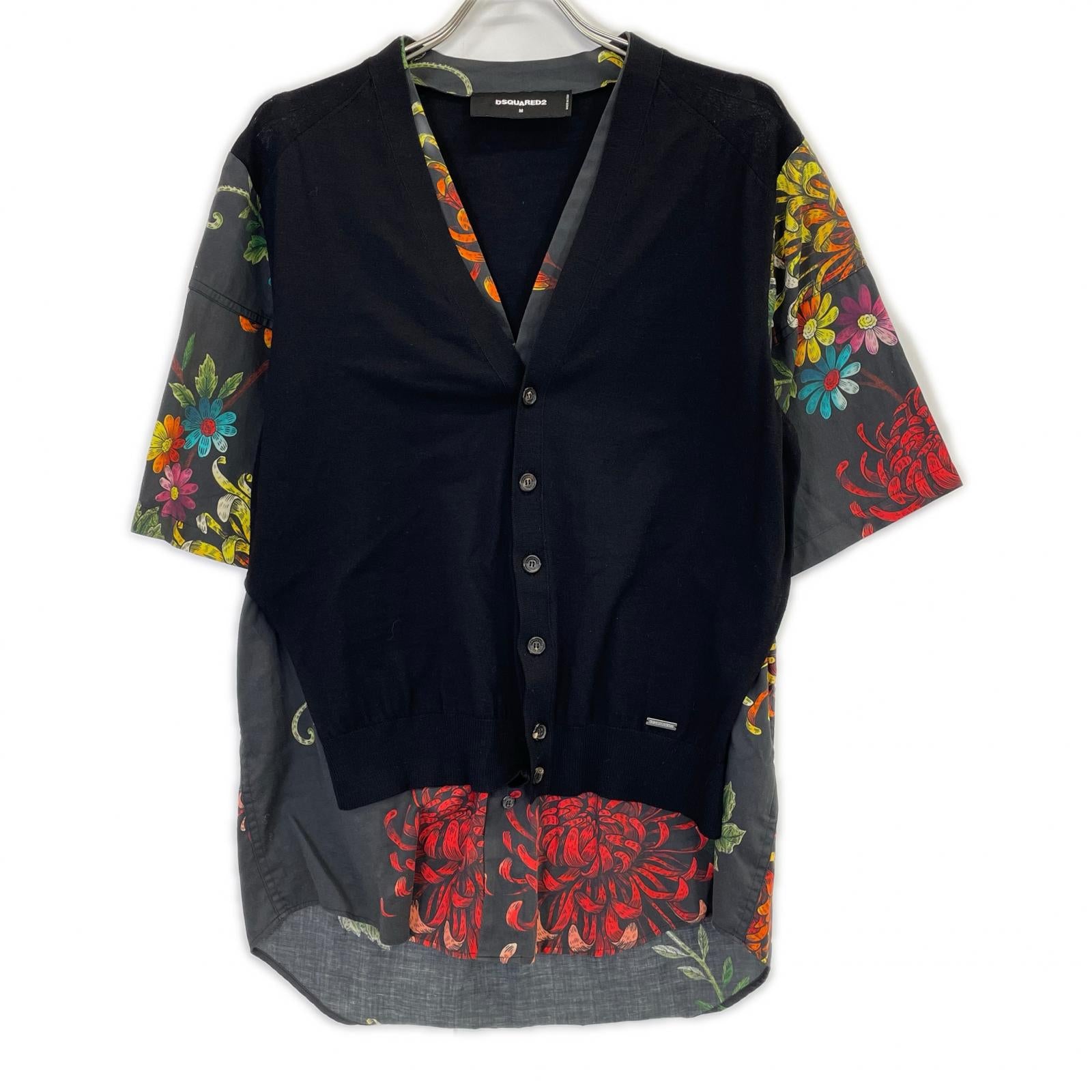 DSQUARED2 ディースクエアード S71HA0987 S17327 ドッキングシャツ/カーディガン トップス