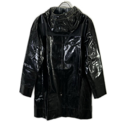 STUTTERHEIM x MARNI Black Patent Raincoat