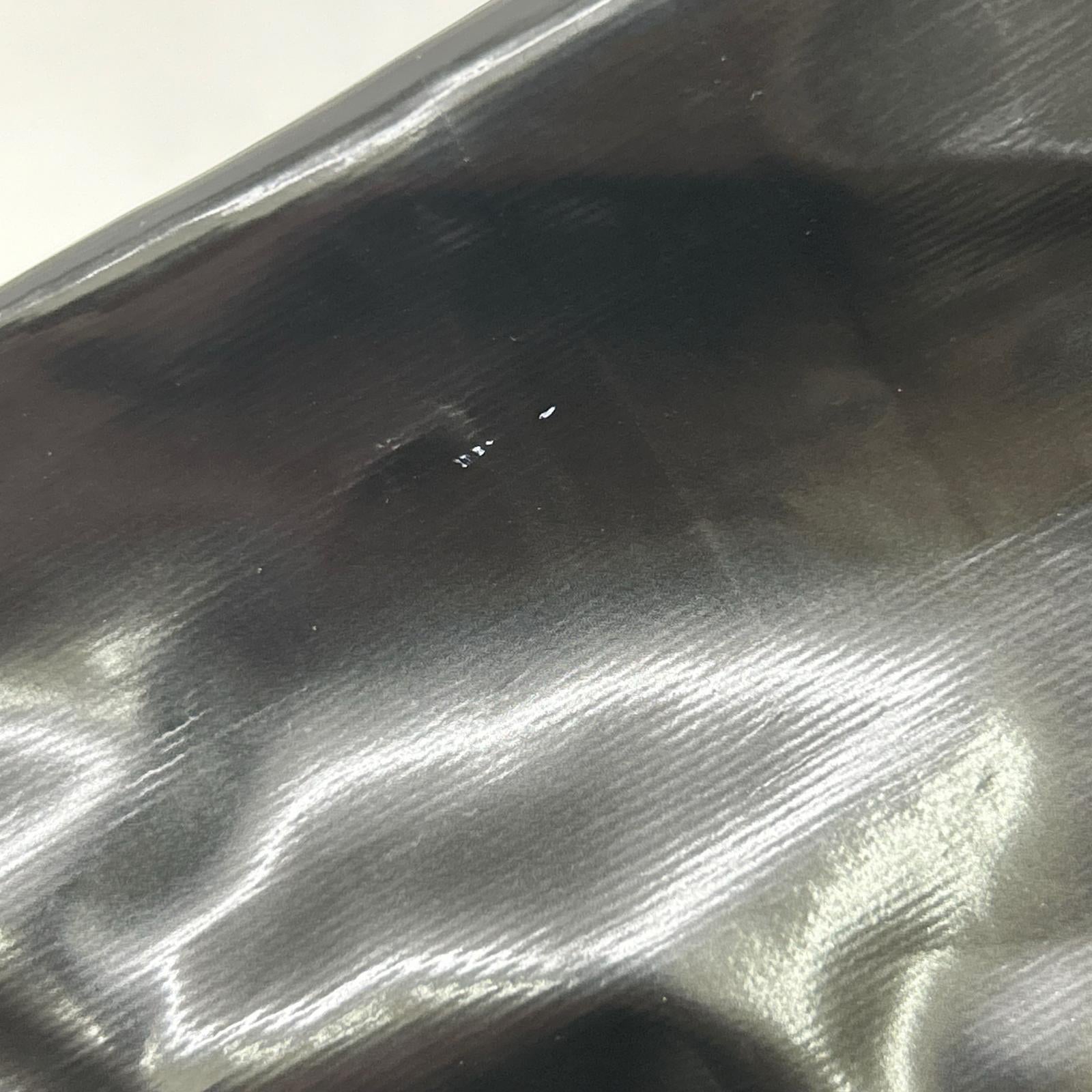 STUTTERHEIM x MARNI Black Patent Raincoat