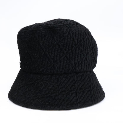 CHANEL Coco Mark Viscose Bucket Hat