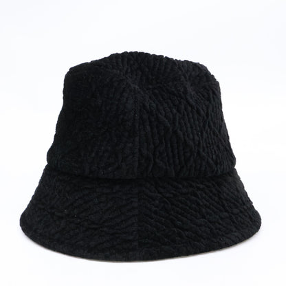 CHANEL Coco Mark Viscose Bucket Hat