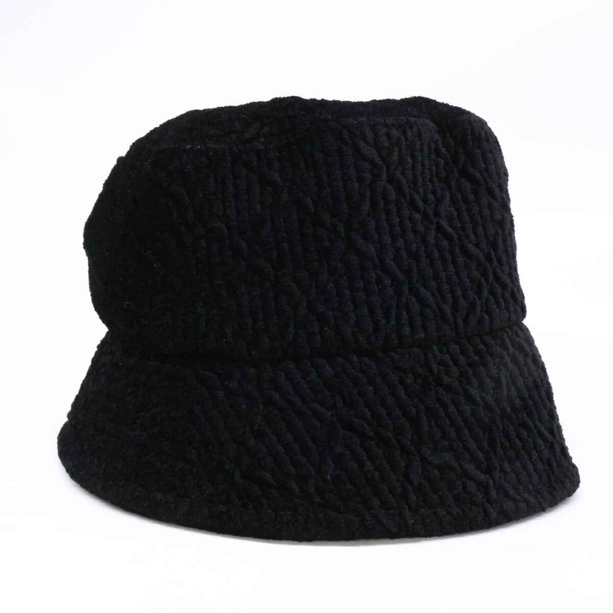 CHANEL Coco Mark Viscose Bucket Hat