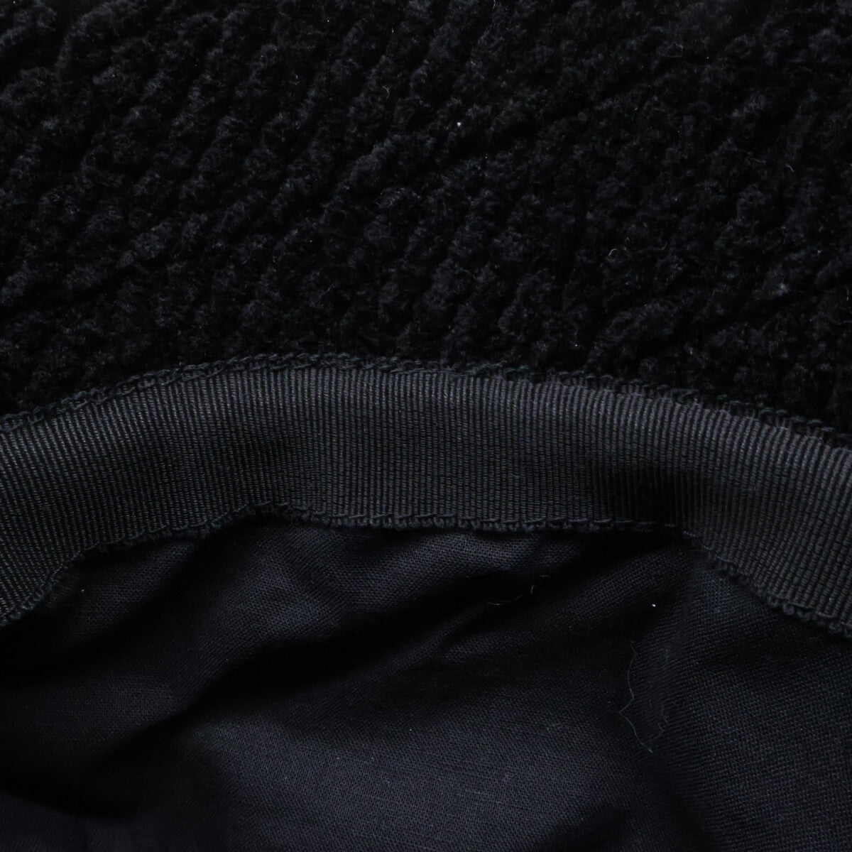 CHANEL Coco Mark Viscose Bucket Hat