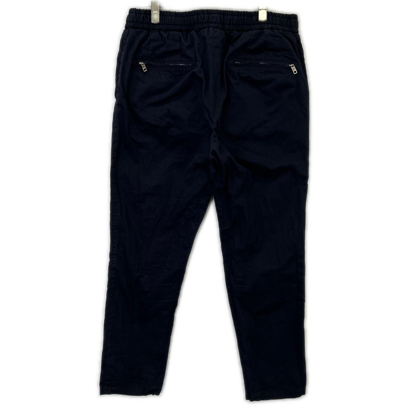 DOLCE&GABBANA ドルチェアンドガッバーナ ネイビー GKP0ET コットンシルク イージーパンツ ボトムス