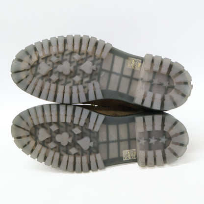 JIMMY CHOO ジミーチュウ カーキ Devin ニットソックス ブーツ シューズ