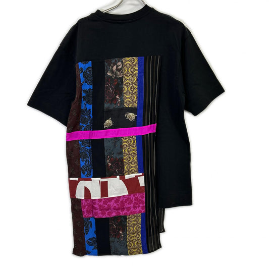 DRIES VAN NOTEN 德赖斯·范诺顿 【美品】拼布旗帜T恤 上衣