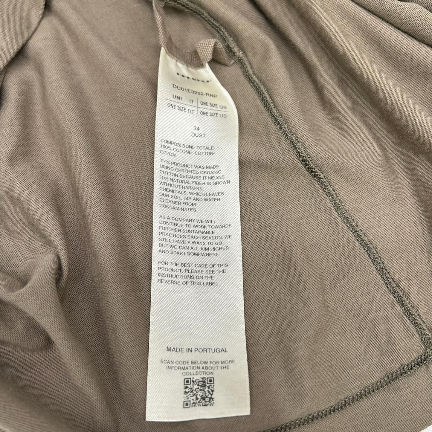 DRKSHDW Dark Shadow 【国内正品/25年款】DU01E3252-RNP WALRUS T 海象T恤 上衣