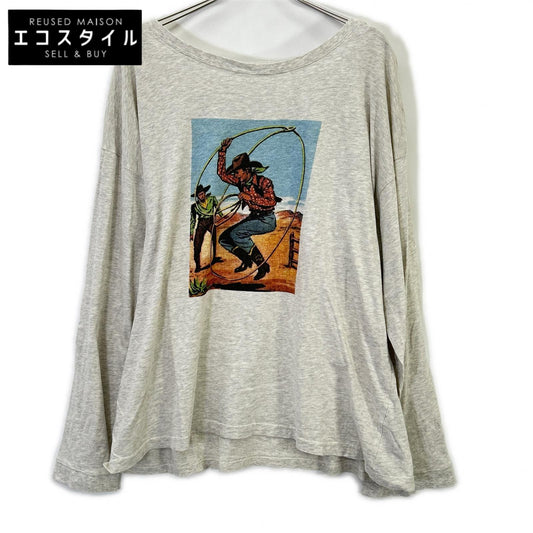 Maison Margiela メゾンマルジェラ 1 10【美品/国内正規/24年製】S50GC0692 カウボーイ 長袖Tシャツ トップス
