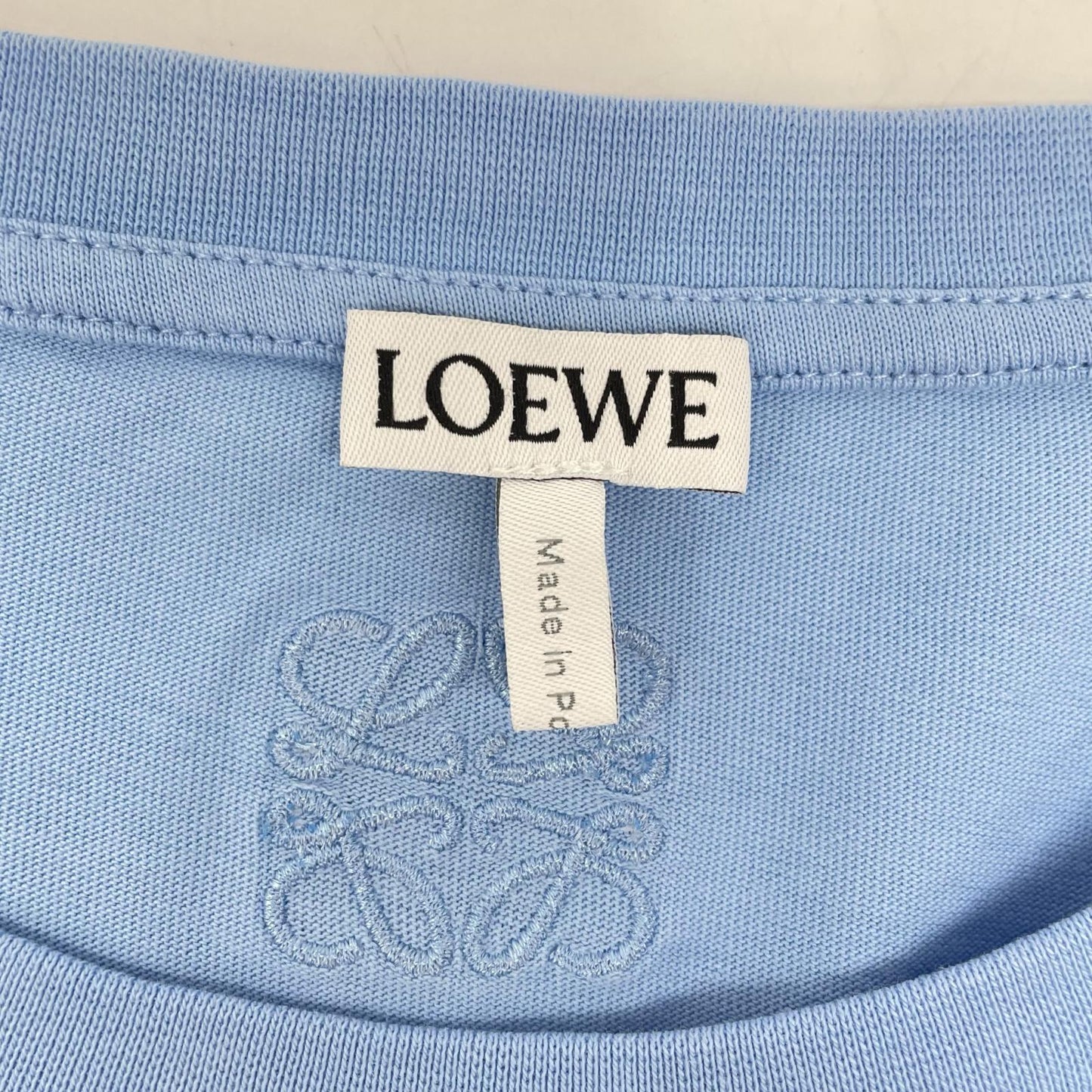 LOEWE 【Mint/Domestic Retail】H526Y22J67 Puzzle Design Short Sleeve T-Shirt Top