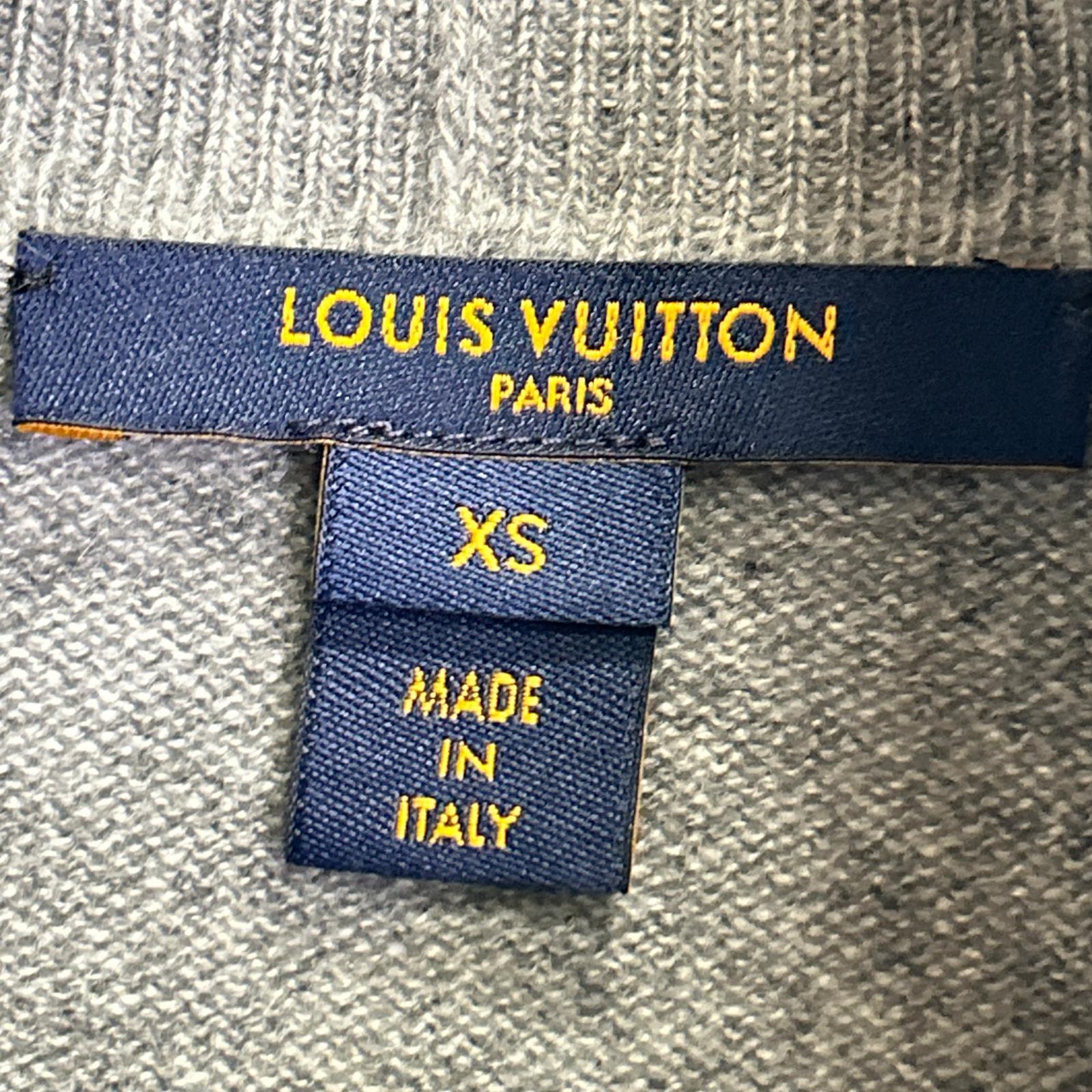 LOUIS VUITTON ルイヴィトン 【美品/国内正規】RW222B TL8 FNKL92 Dリング タートルネック ニットセーター トップス