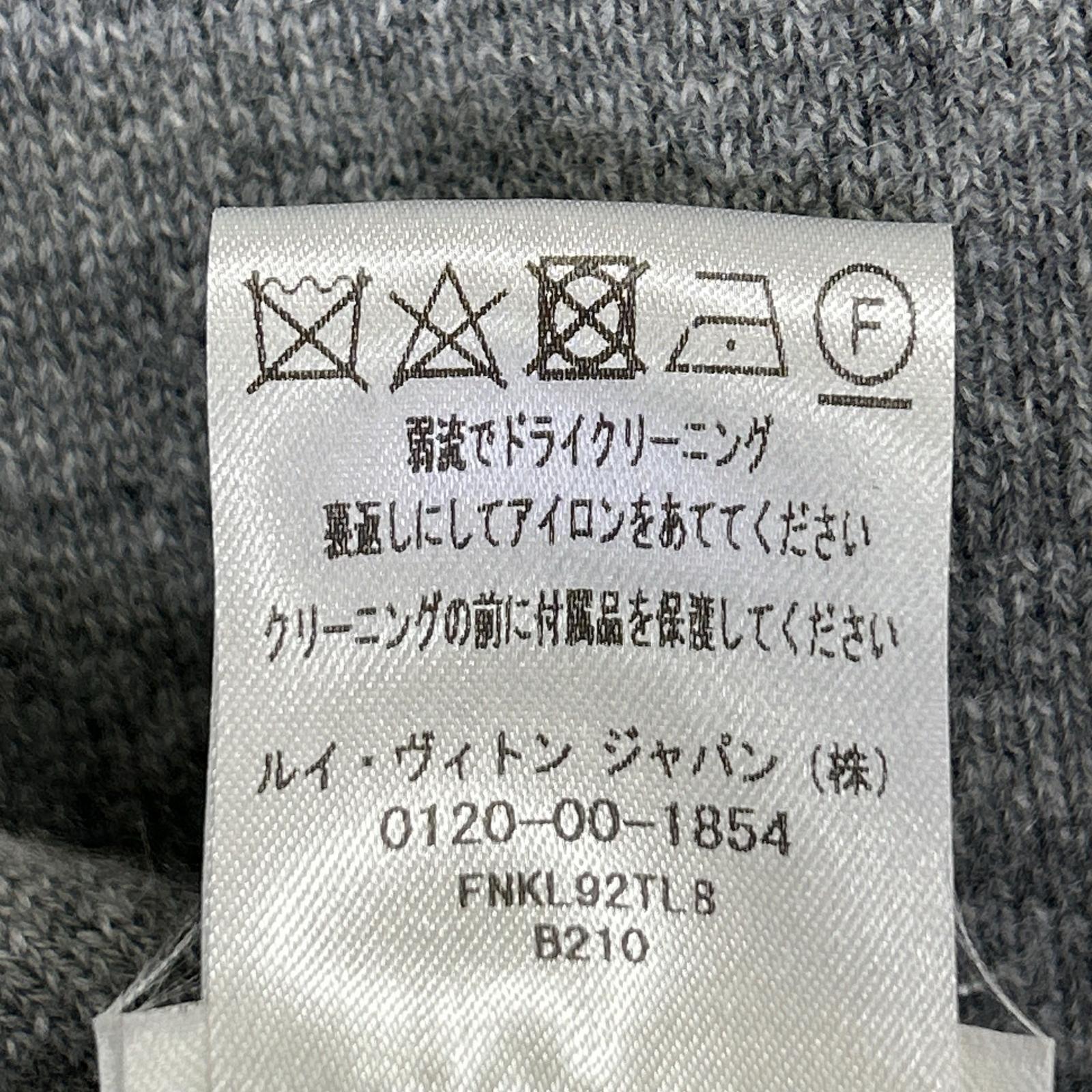 LOUIS VUITTON ルイヴィトン 【美品/国内正規】RW222B TL8 FNKL92 Dリング タートルネック ニットセーター トップス