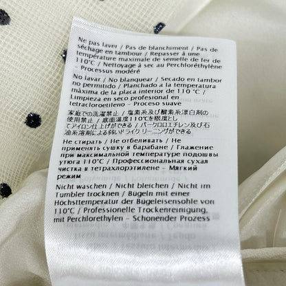 RED VALENTINO Ivory 1R3VAEZ56J3 Polka Dot Tulle Dress