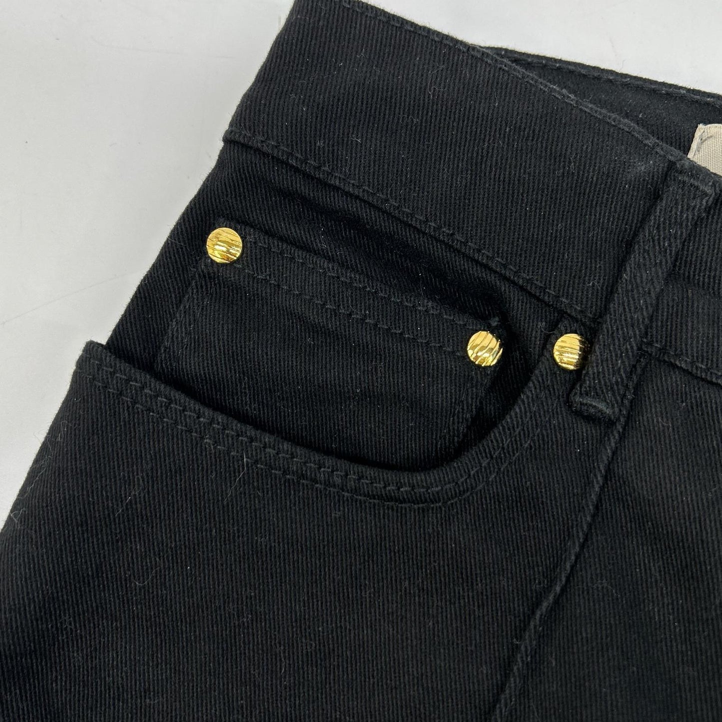 AMAPO アマポ ブラック コットン フレアパンツ ボトムス