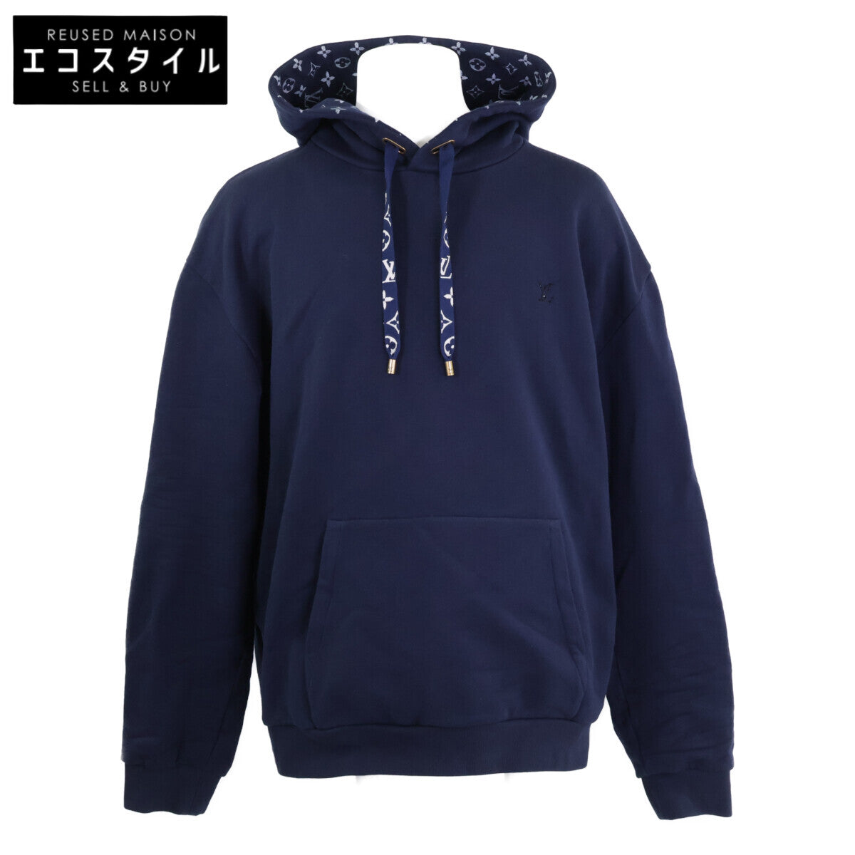 LOUIS VUITTON ルイヴィトン 国内正規 RM252MQ ZA8 HSY25X コットン スウェット プルオーバー フーディ パーカ トップス