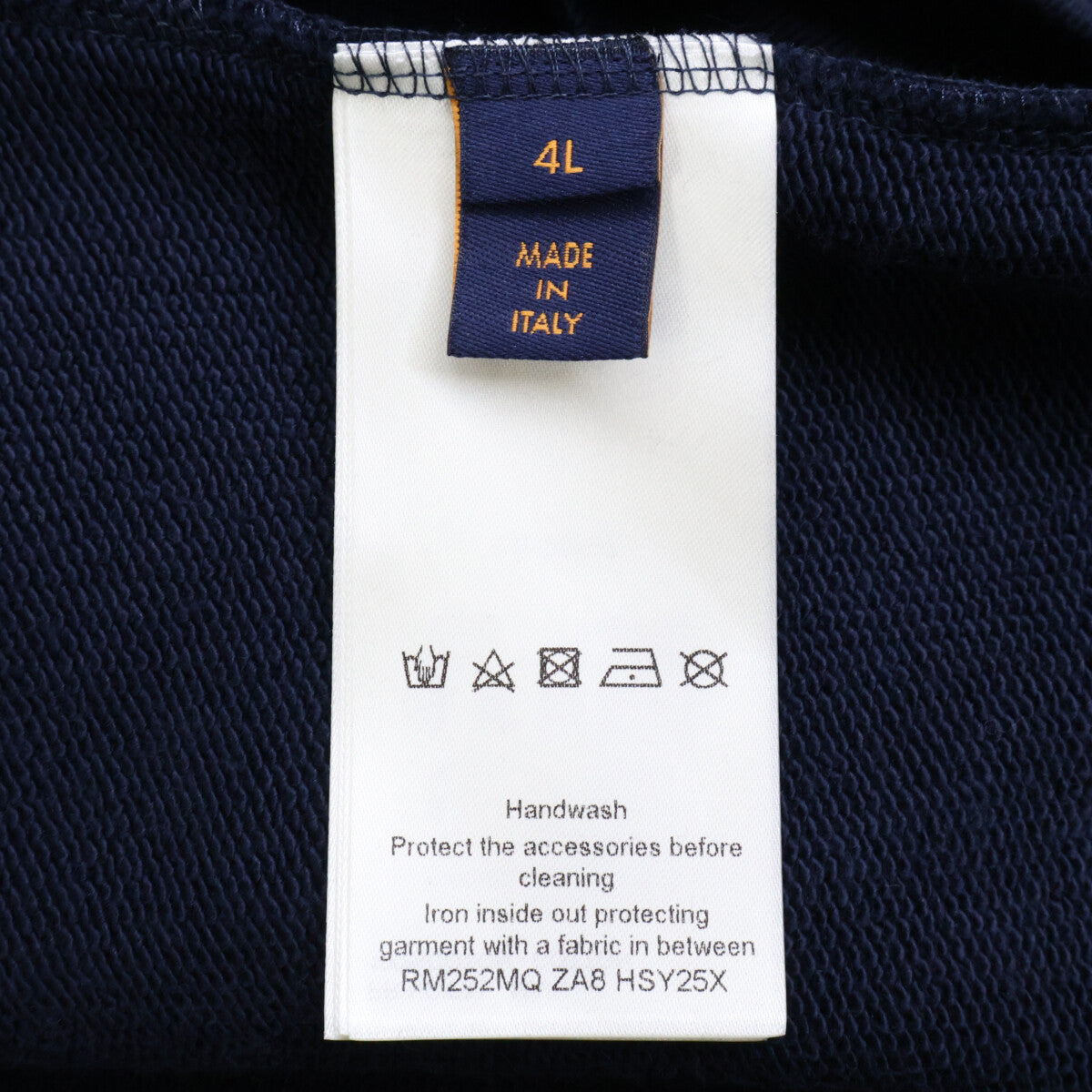 LOUIS VUITTON ルイヴィトン 国内正規 RM252MQ ZA8 HSY25X コットン スウェット プルオーバー フーディ パーカ トップス