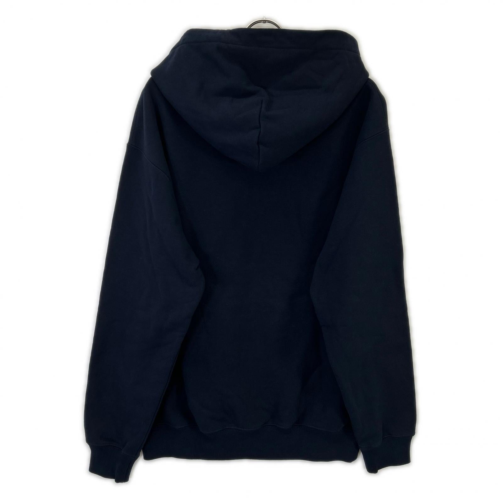 GUCCI 古驰 海军蓝 788771 Script徽标运动连帽衫 上衣