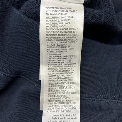 GUCCI 古驰 海军蓝 788771 Script徽标运动连帽衫 上衣