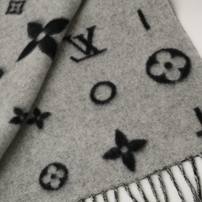 Excellent Condition, Domestic Authenticity, M97143, 100% Cashmere, Reykjavik Cloud Scarf, Stole, Women's