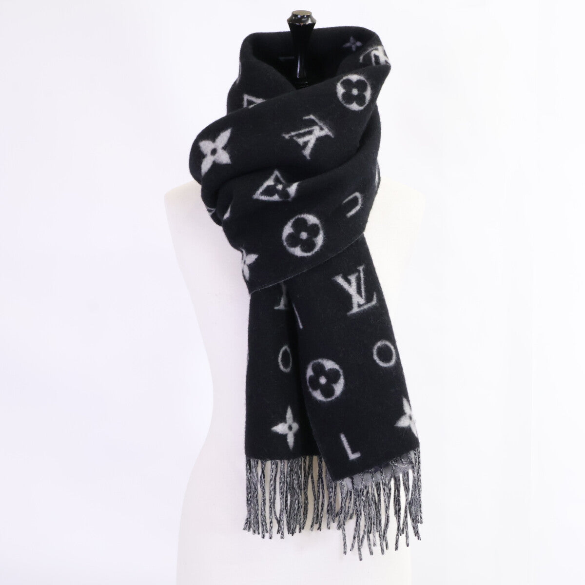 Excellent Condition, Domestic Authenticity, M97143, 100% Cashmere, Reykjavik Cloud Scarf, Stole, Women's