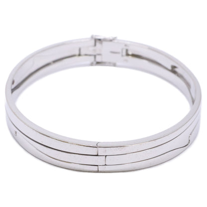 K18WG 3 Row Fusion Bangle M (165mm) Women's