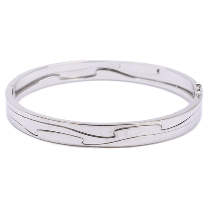 K18WG 3 Row Fusion Bangle M (165mm) Women's