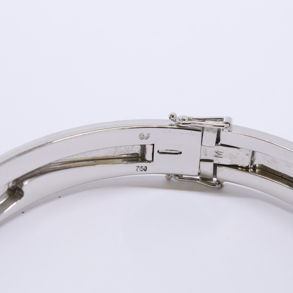 K18WG 3 Row Fusion Bangle M (165mm) Women's
