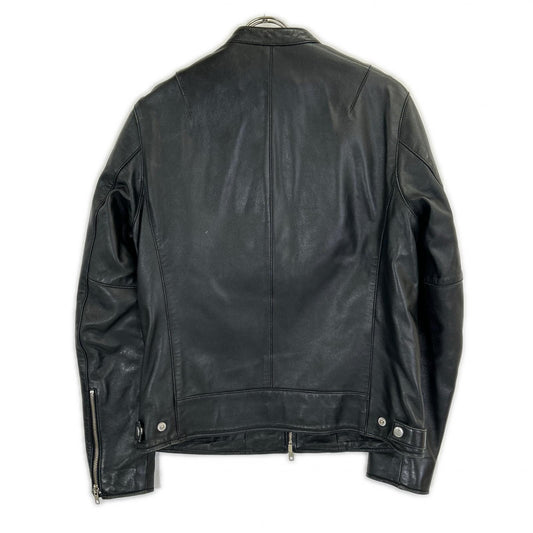 BLACK 18-011-600-9800 SHEEPSKIN RIDERS JACKET Jacket M Men's