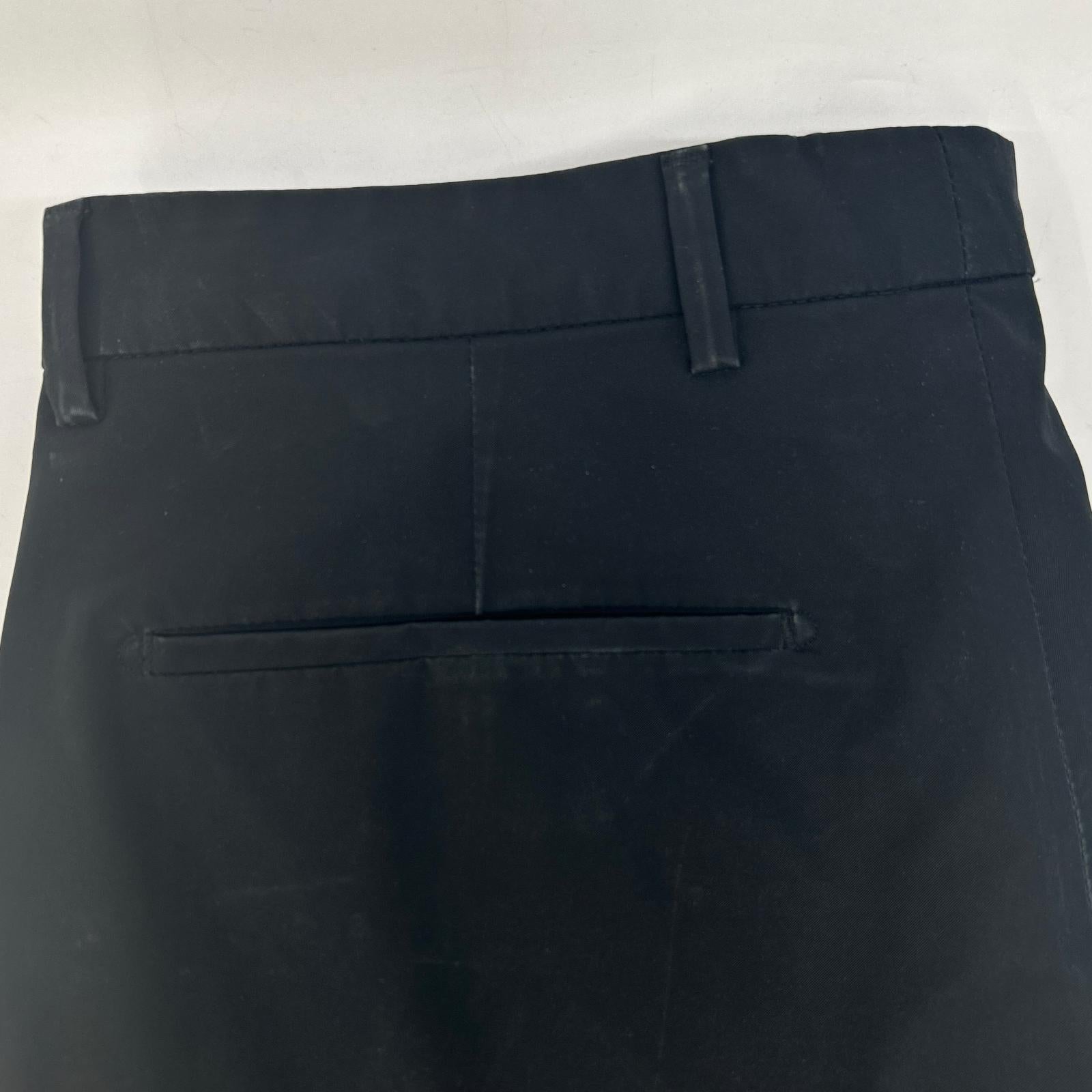 PRADA プラダ ブラック SPG46 2018年製 ナイロン パンツ ボトムス