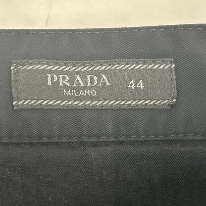 PRADA プラダ ブラック SPG46 2018年製 ナイロン パンツ ボトムス