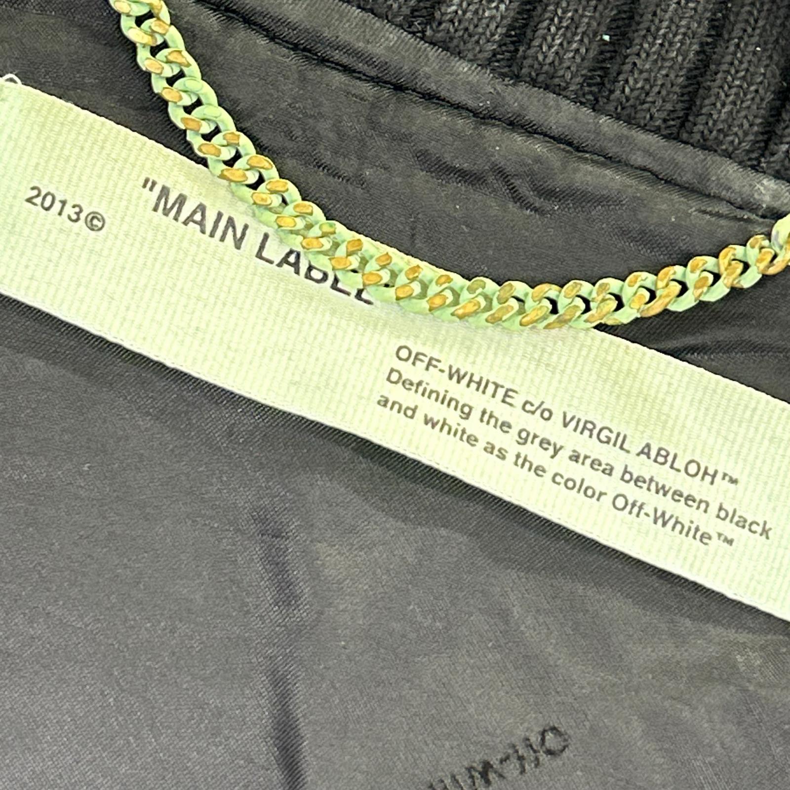 OFF-WHITE オフホワイト ブラック OMEA145S19272024 バックアローブルゾン トップス
