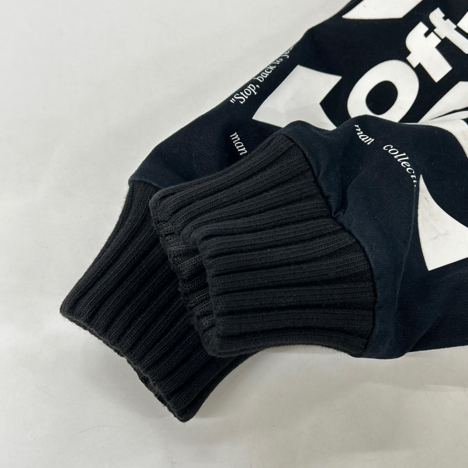 OFF-WHITE オフホワイト ブラック OMEA145S19272024 バックアローブルゾン トップス
