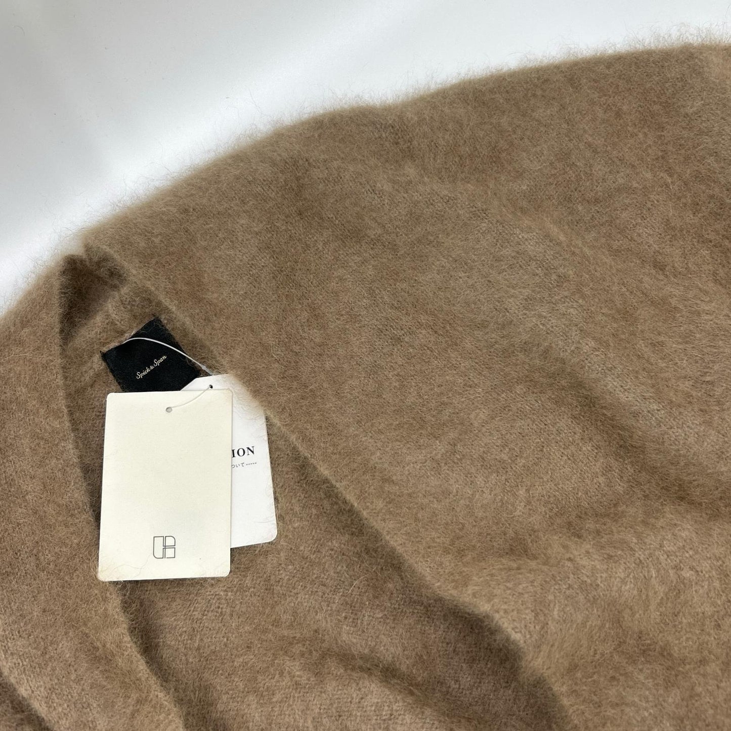 Spick&Span Spick and Span 棕色 20-080-200-4070 浣熊毛开衫外套