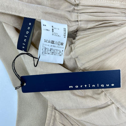 martinique 马丁尼克 米色 A0326FJM434 亚麻混纺 MA-1款 夹克 外套