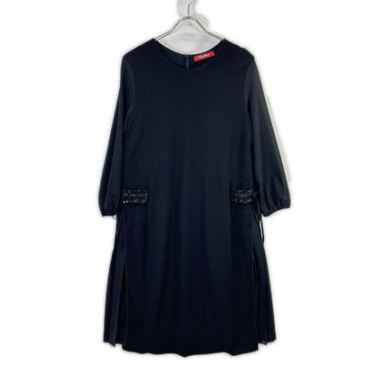 MAXMARA STUDIO Black 66260273077 Dress