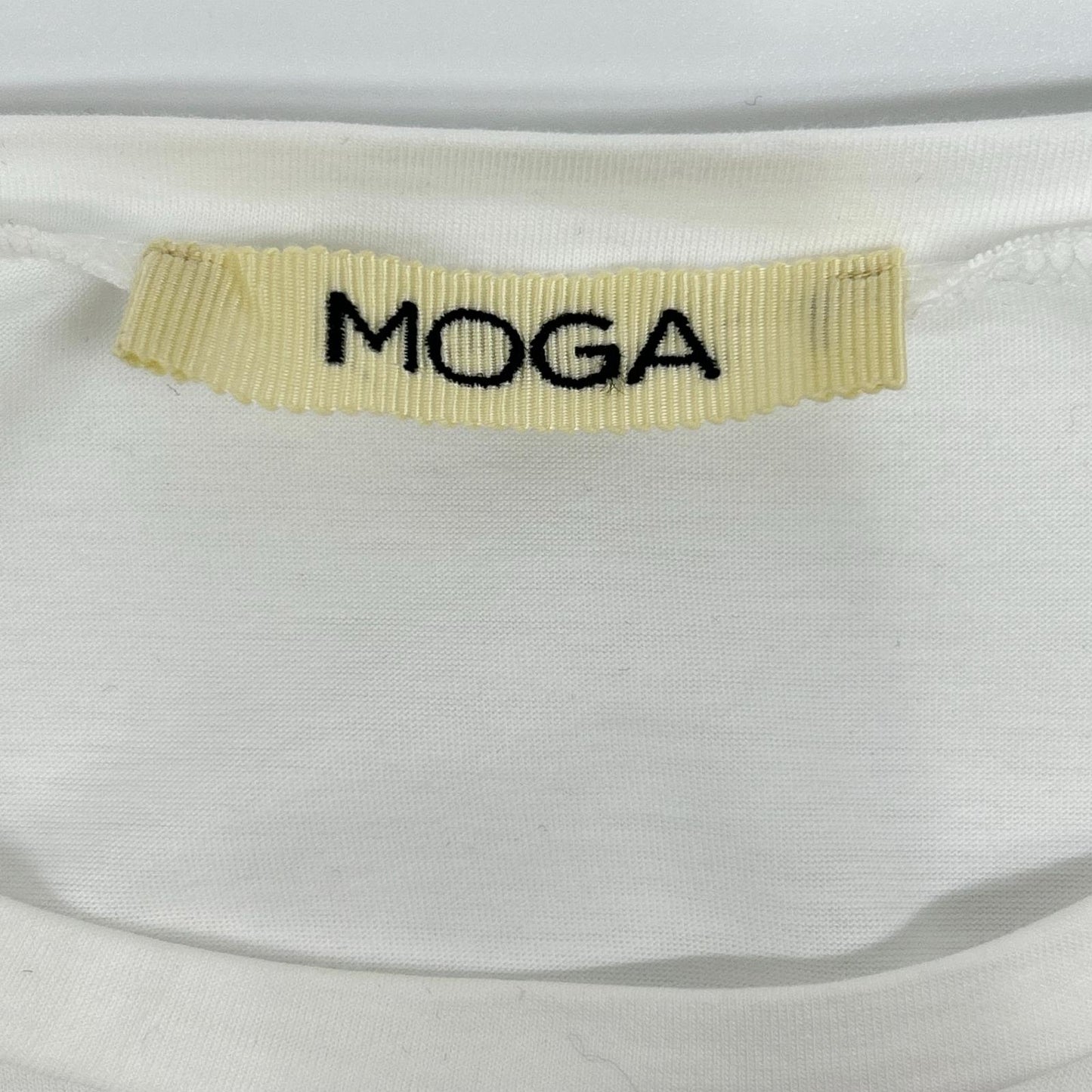 MOGA モガ ×SHOGO SEKINE ホワイト B0257ZUB230 プリントTシャツ トップス
