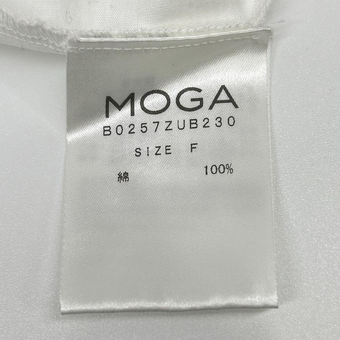 MOGA モガ ×SHOGO SEKINE ホワイト B0257ZUB230 プリントTシャツ トップス