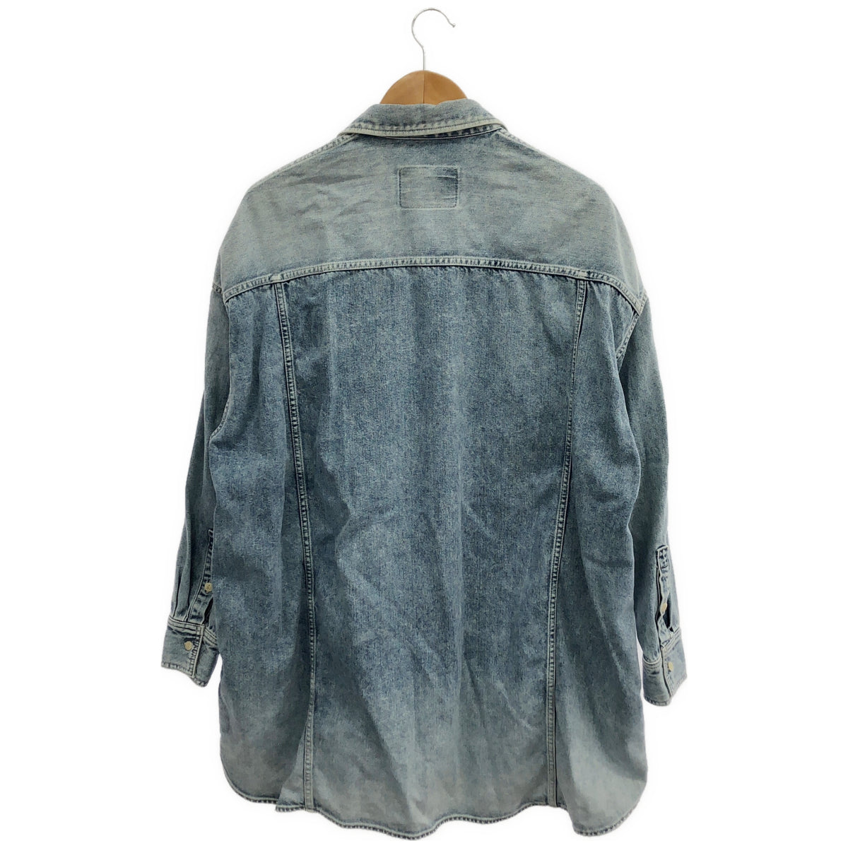 Whim Gazette ウィムガゼット WGZ1011309A0005 11ozケミカルデニムシャツワンピース トップス