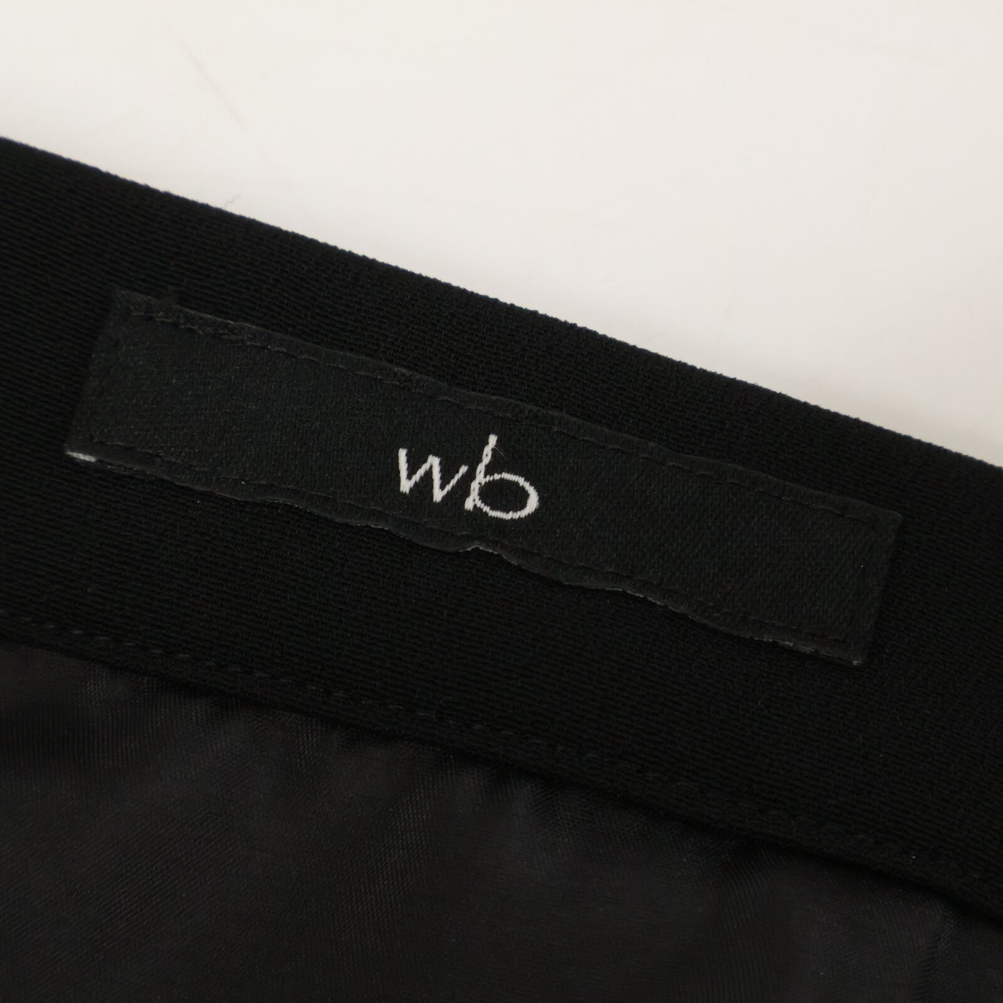 wb ダブルビー ブラック B0227WFS054 ロングスカート スカート