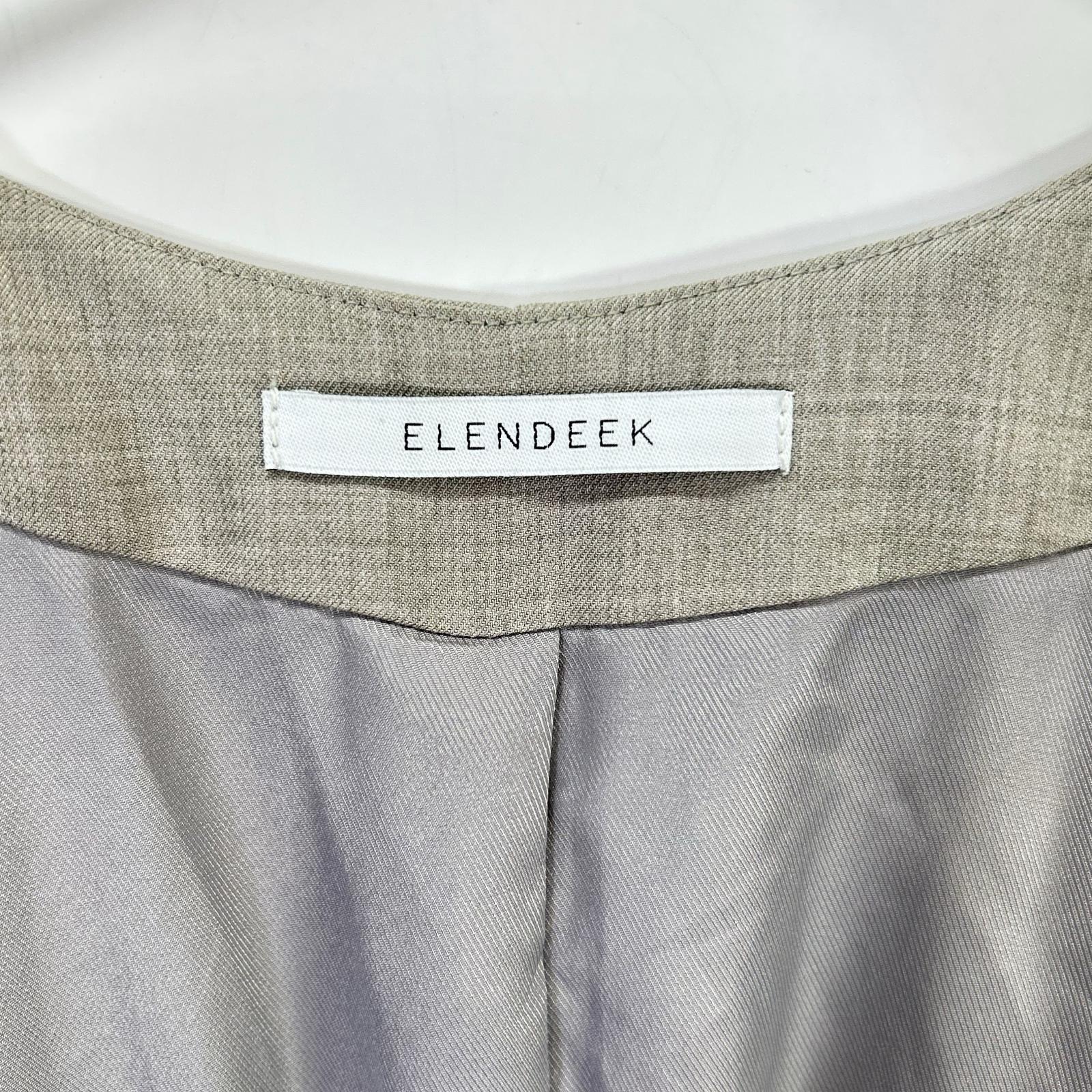 ELENDEEK エレンディーク グレー 512440311901-01 コンビネーション ジレワンピース ワンピース