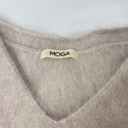 MOGA モガ アイボリー B0245ZKW331 FOXEY Vネックニット トップス