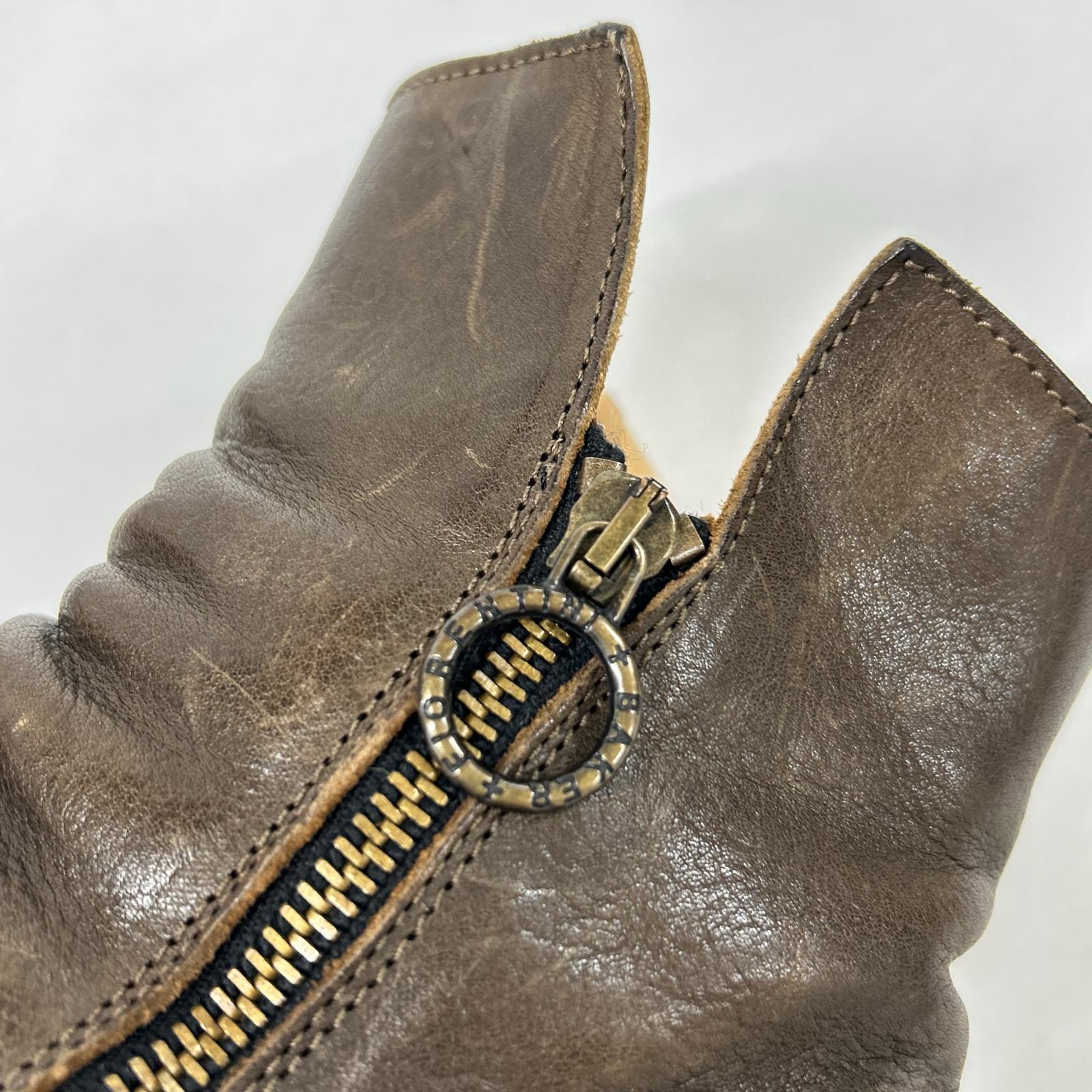 FIORENTINI+BAKER フィオレンティーニベーカー レザー サイドジップ ブーツ シューズ