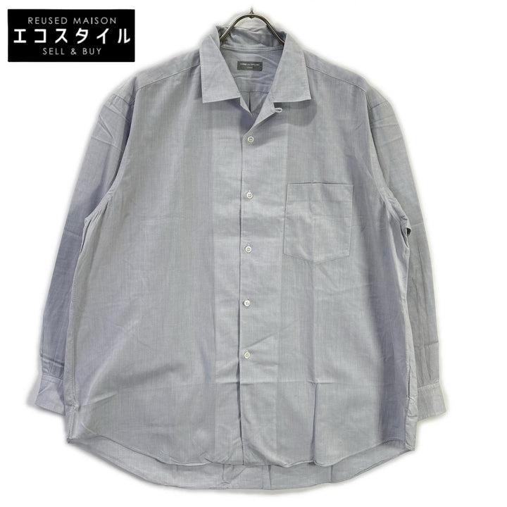 COMMEdesGARCONS HOMME コムデギャルソンオム ライトグレー HB080520 88年製 コットンシャツ トップス