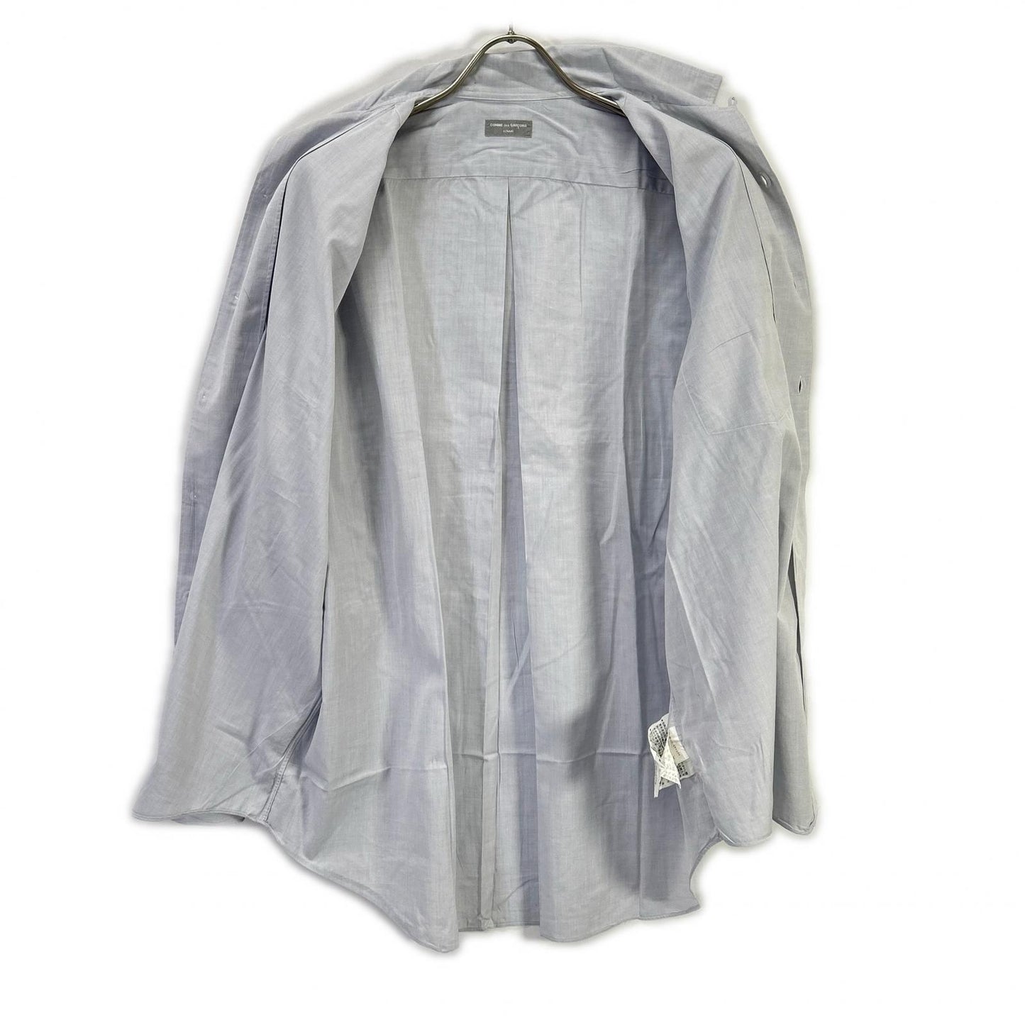 COMMEdesGARCONS HOMME コムデギャルソンオム ライトグレー HB080520 88年製 コットンシャツ トップス