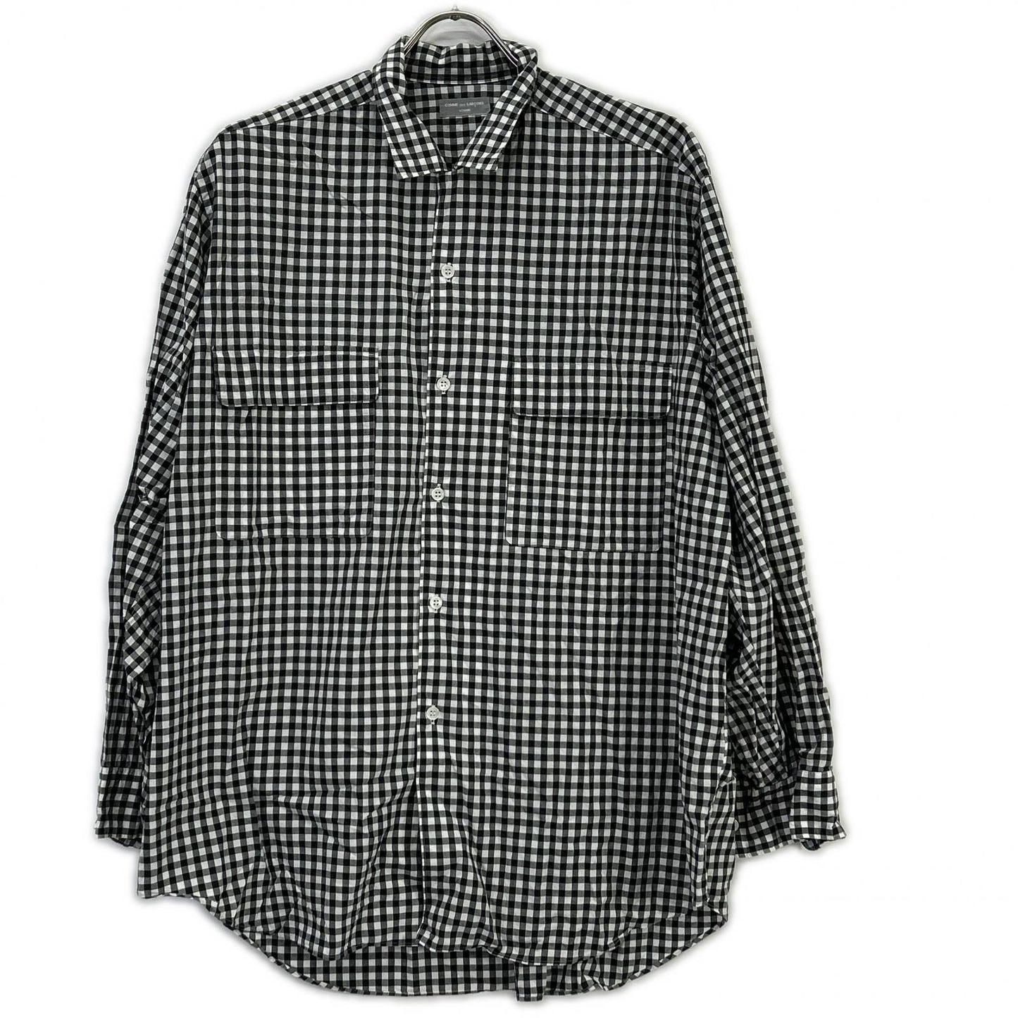 COMMEdesGARCONS HOMME コムデギャルソンオム HB080290 田中オム　ギンガムチェック　90s コットン 長袖シャツ トップス
