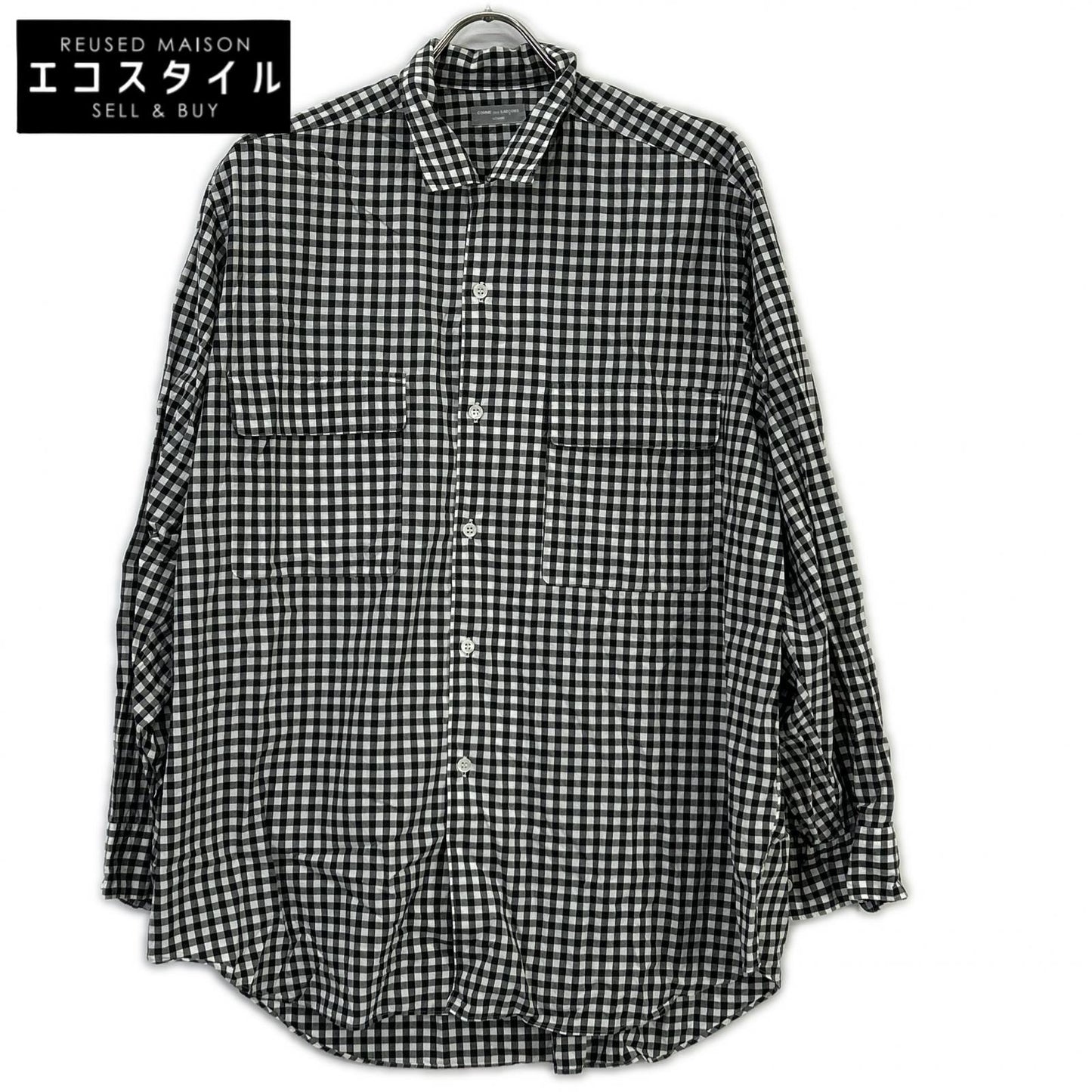 COMMEdesGARCONS HOMME コムデギャルソンオム HB080290 田中オム　ギンガムチェック　90s コットン 長袖シャツ トップス