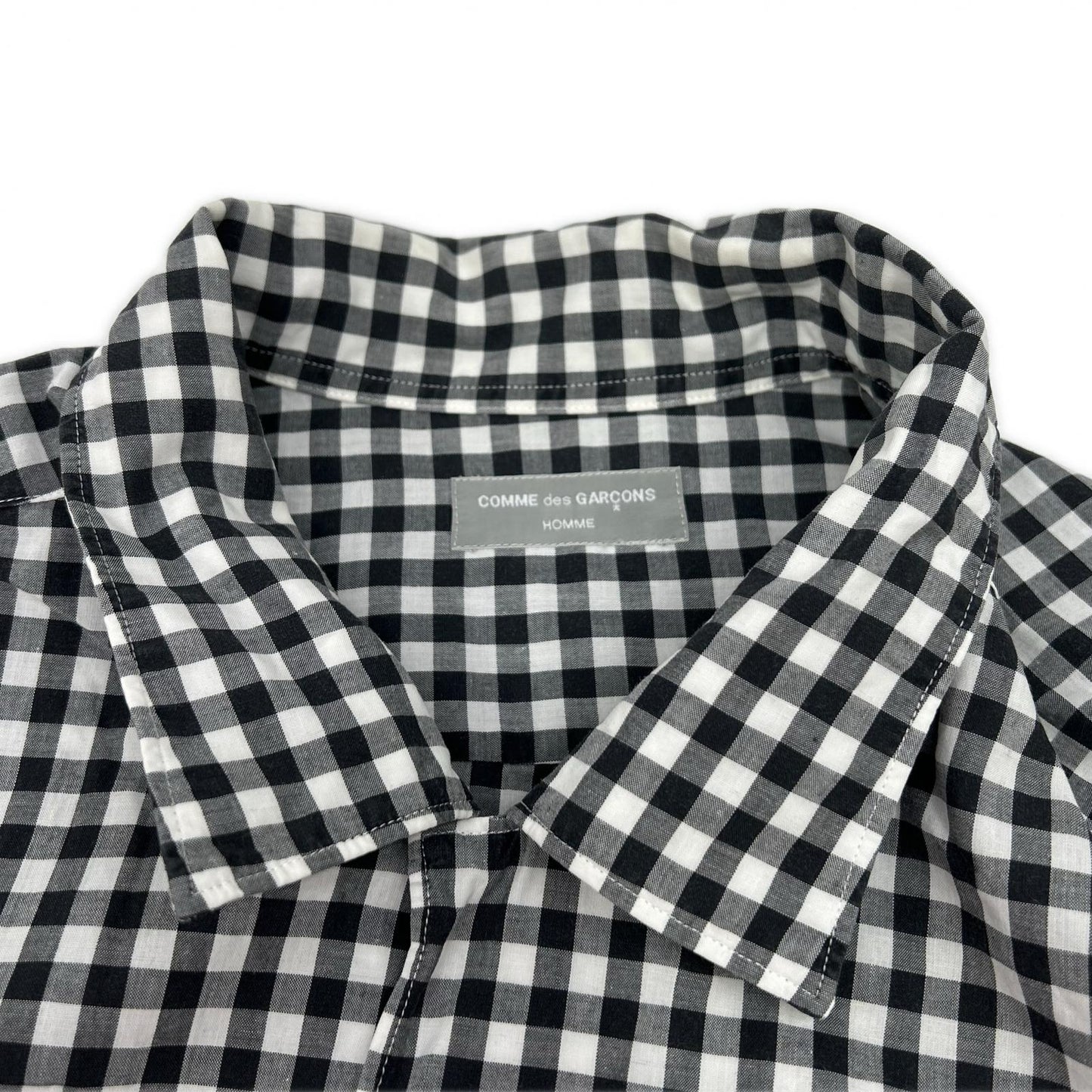 COMMEdesGARCONS HOMME コムデギャルソンオム HB080290 田中オム　ギンガムチェック　90s コットン 長袖シャツ トップス