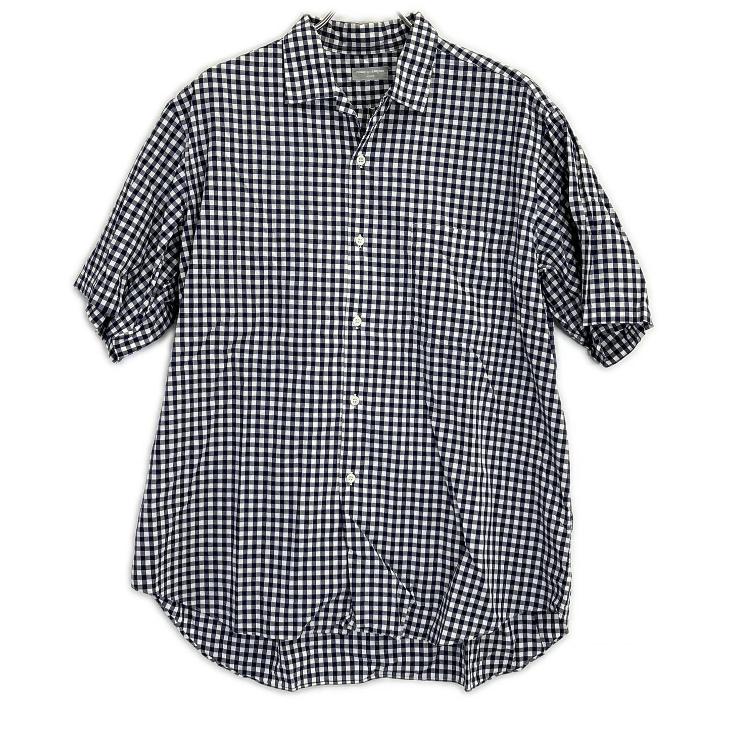COMMEdesGARCONS HOMME コムデギャルソンオム 田中オム ギンガムチェック 90s 半袖シャツ トップス