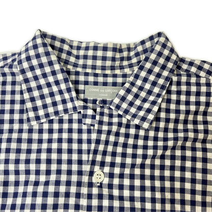 COMMEdesGARCONS HOMME コムデギャルソンオム 田中オム ギンガムチェック 90s 半袖シャツ トップス